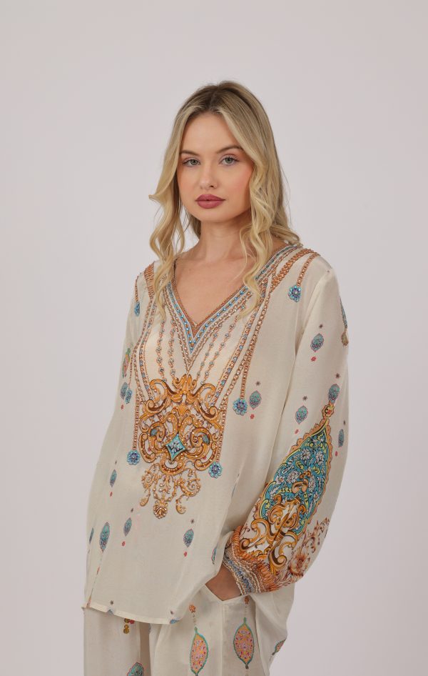 THE CREAM ROYAL BAROQUE CO-ORDS